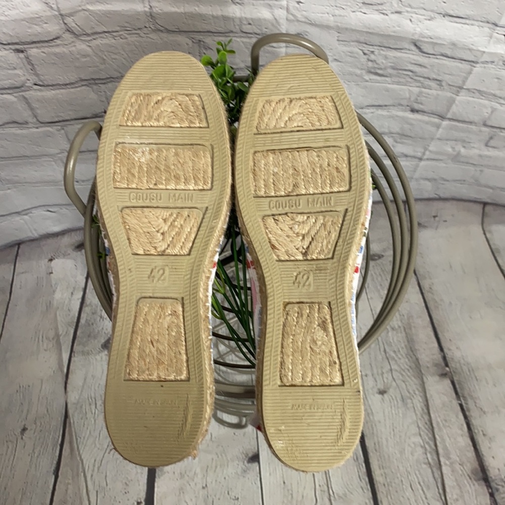 cousu main espadrilles